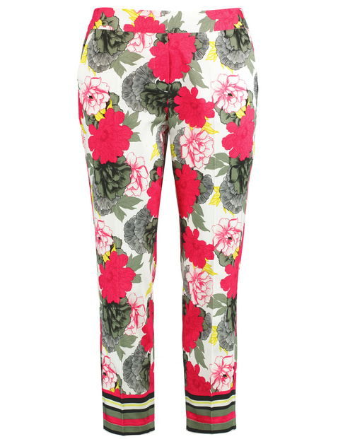 LADIES WOMENS FLORAL PRINT ELASTICATED PLAZZO TROUSERS  LOUNGE PANTS SIZE 8-26