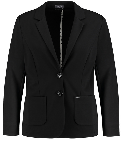 Jersey blazer in Black | GERRY WEBER
